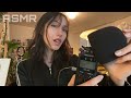 ASMR ☆ fast &amp; aggressive tascam tingles (mic triggers, biting, rambles,..)