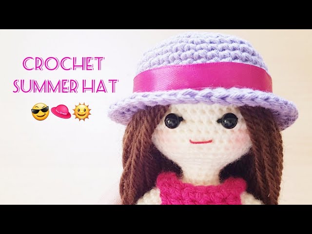 Crochet Hat For Barbie Alta Fashion Dolls Part 3 Walkthrough With Pecunia  Milliom 