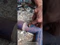 Bamboo House Construction With Hidden Internal joints