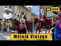 Mělník vintage - Mělnické vinobraní 2022 - Czech Republic 4k Walk HDR ASMR