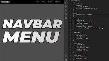 Coding Navigation Bar with HTML & CSS | ASMR Programming 🔥⌨