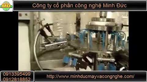 Công ty cổ phần công nghệ Minh Đức   Dây chuyền chiết đóng chai nước tinh khiết