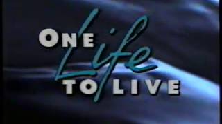 1993 One Life To Live Soap opera Opening and Closing Titles and Credits
