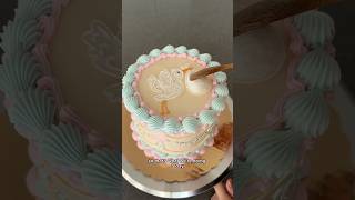 Turns out I wasn’t just tired… #cakedecorating #shorts
