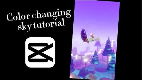 How To Change The Color Of The Sky In Edits (Capcut PC)