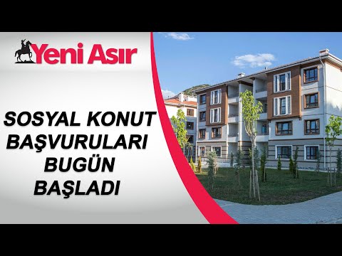 Sosyal konut başvuruları bugün başladı! İşte tüm detaylar...