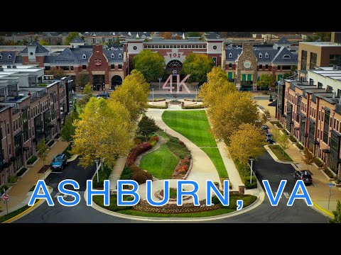 The Beauty of Ashburn Virginia | Brambleton | From the Sky in the Fall | 4k | Mavic Pro 2