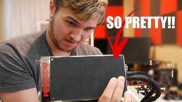 This Graphics Card is so BEAUTIFUL (R9 Fury X)