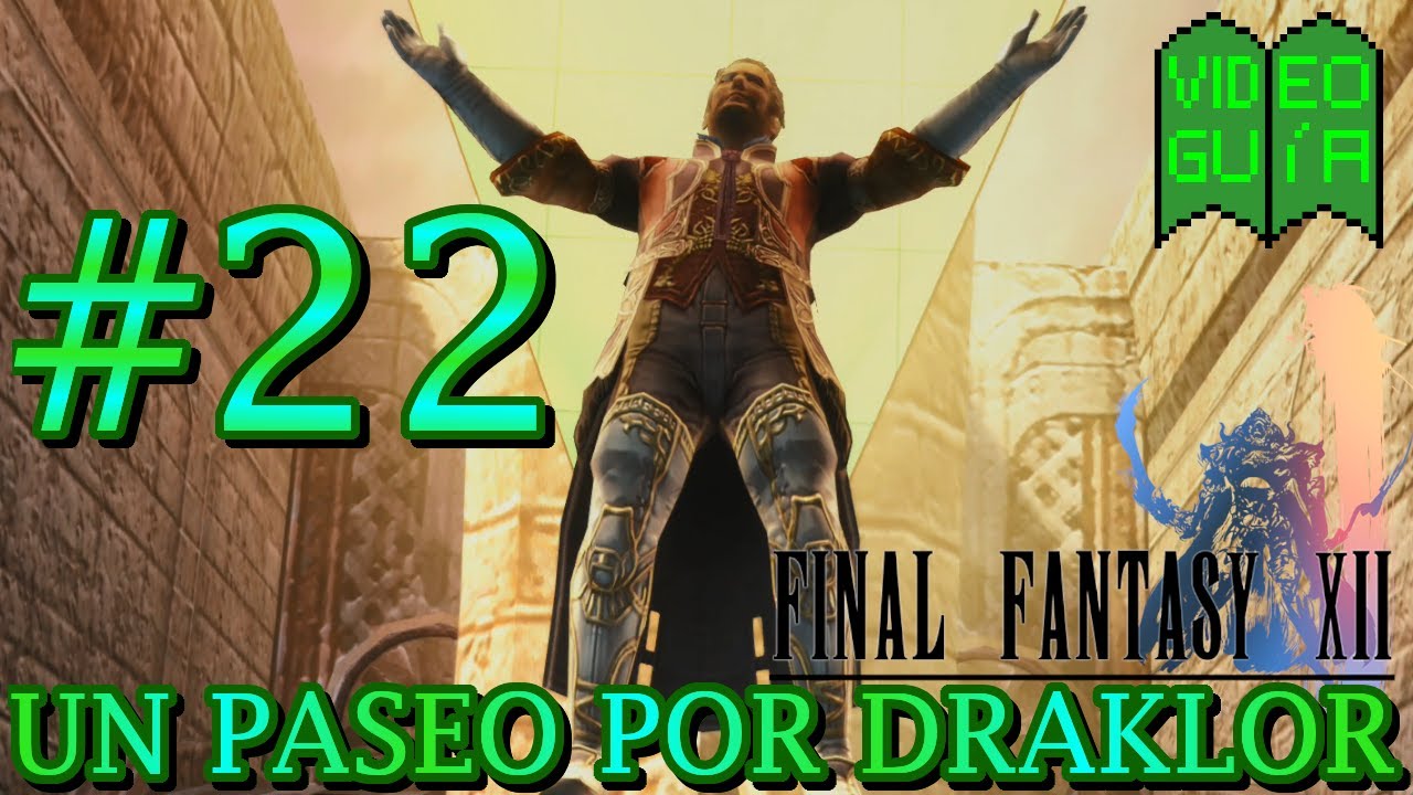 Final Fantasy XII Guía 100% #22 | El LABORATORIO DRAKLOR, BALFONHEIM, la carrera y la CAÑA DE PESCAR