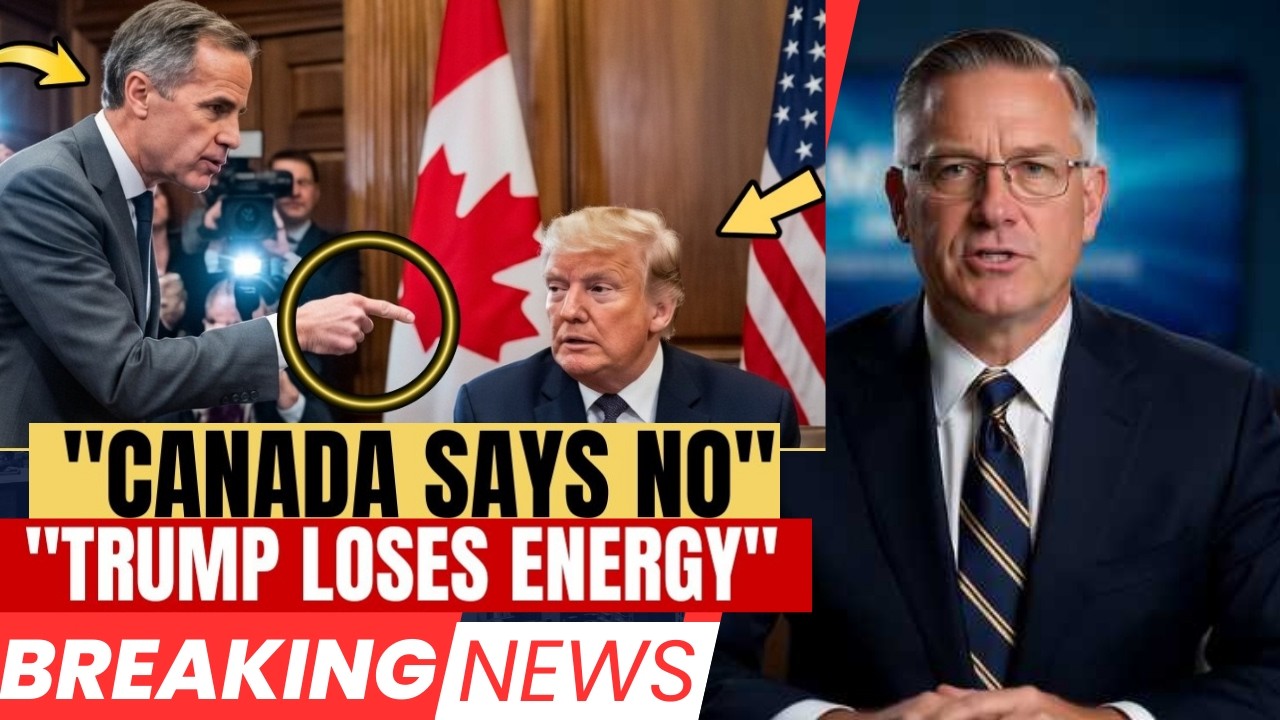 1 MIN AGO: Canada Says NO to Trump's Energy Demands — White House LOSES as Carney Shuts Down Deal