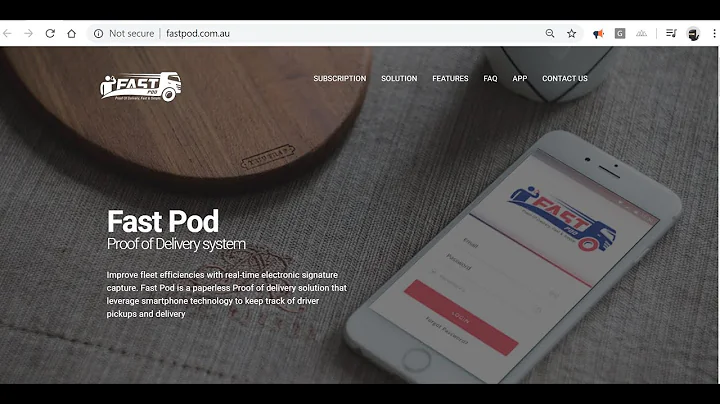 Fastpod Proof of Delivery education Video