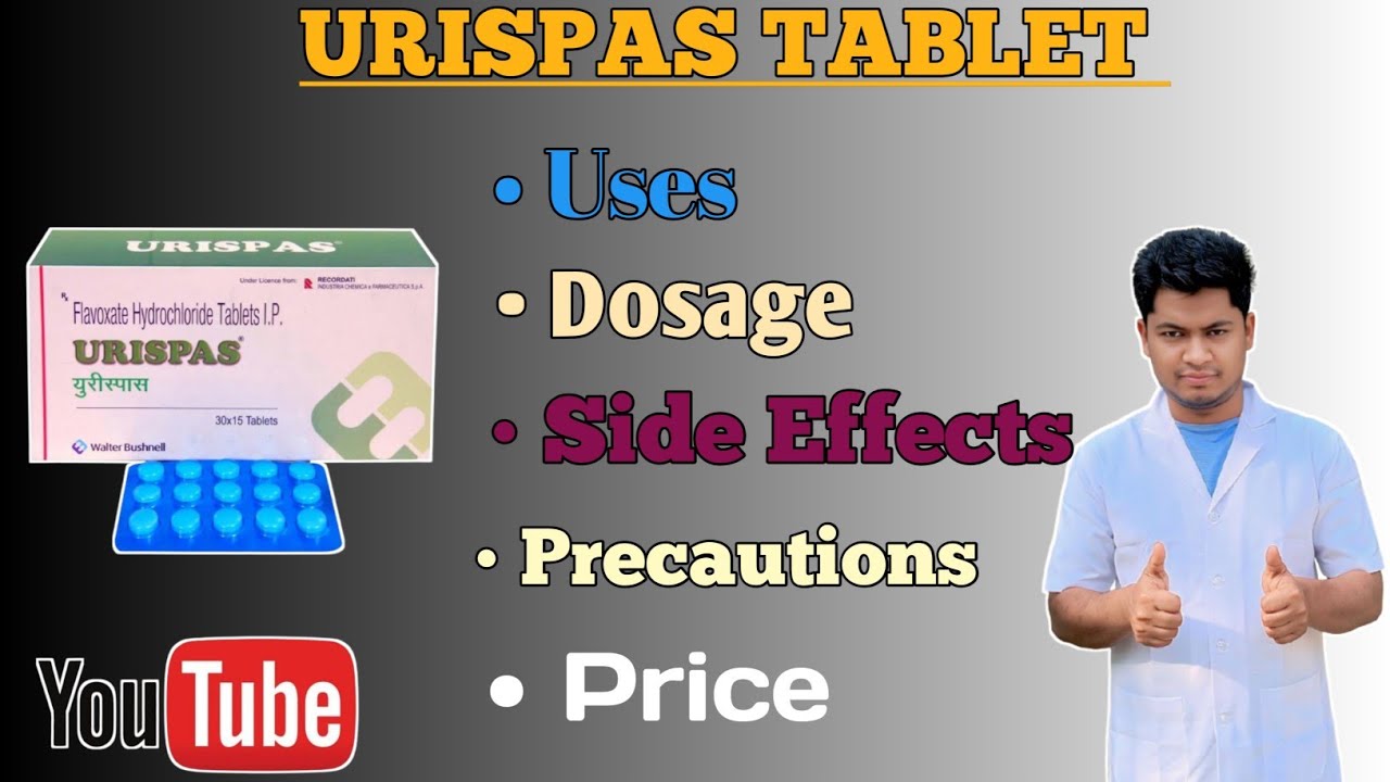 urispas tablet uses in hindi | कब और कैसे लें | flavoxate 200 mg tablet uses | flavoxate tablet