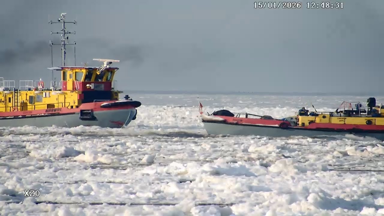 Lodołamacze ujście Wisły - Rezerwat 