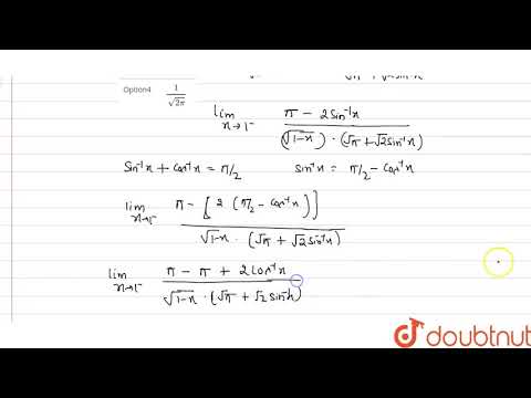 `underset(x to 1-)lim