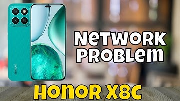 How to Fix Honor X8c Network Problem (2025)