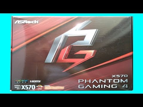 Motherboard Asrock X570 Phantom Gaming 4 | Unboxing, Review and Demo