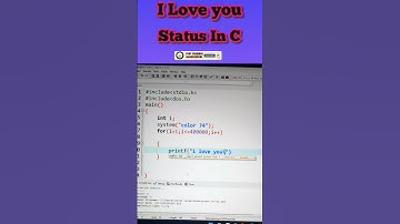 I Love You Message in C++ Programming l #cpp #cprogramming #codingforbeginners #coding #codingshorts