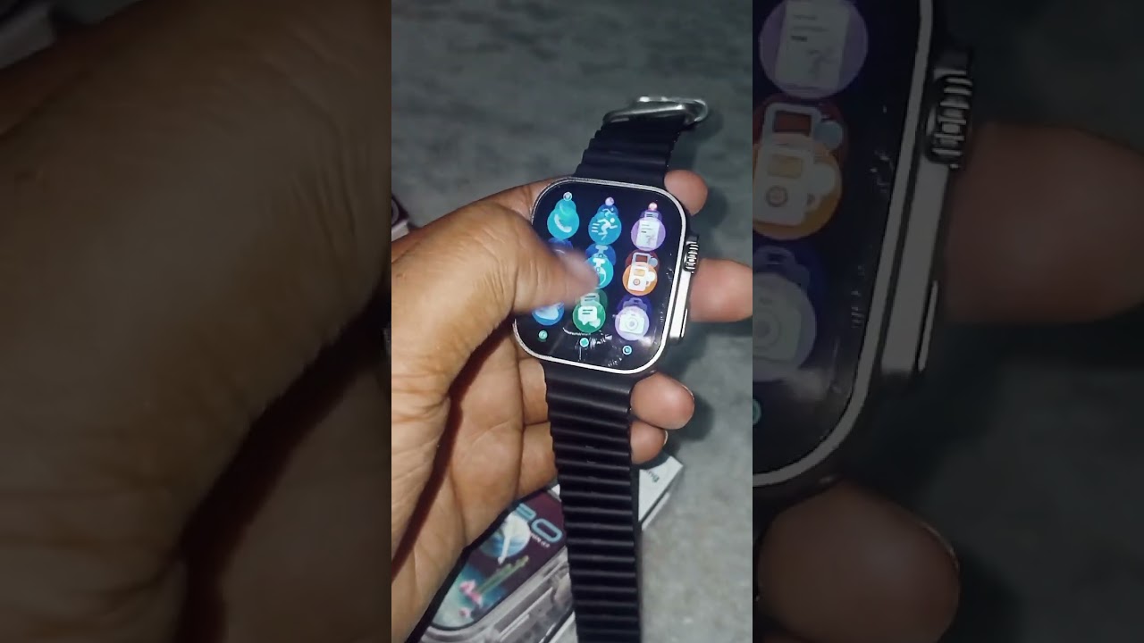 My first tech video goboult crown smart watch please like and subscribe for more tech video 