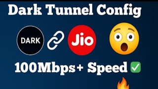 Dark Tunnel Config File || All Sim Working 100% || New Tunnel Vpn||