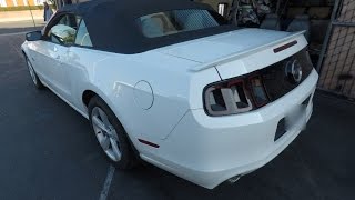 How to install a convertible top | Replace 2013 mustang convertible top auto uholstery
