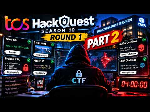 TCS HackQuest Season 10 Round 1 Part 2: Hidden Data & Web Security