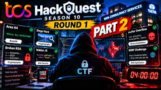 TCS HackQuest Season 10 Round 1 Part 2: Hidden Data & Web Security