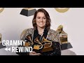 Watch Brandi Carlile Nervously Accept Her First GRAMMY For "The Joke" In 2019 | GRAMMY Rewind