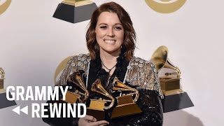 Video thumbnail of "Watch Brandi Carlile Nervously Accept Her First GRAMMY For "The Joke" In 2019 | GRAMMY Rewind"