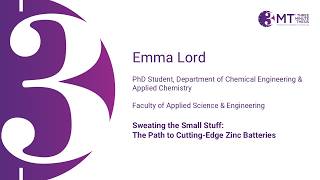 University of Toronto 2026 Three Minute Thesis (3MT): Emma Lord (Finalist)