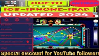 No jailbreak iOS iPhone Cheto game 8 ball pool v55.6.0 ANTIBAN top 1 world screenshot 4