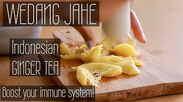 RESEP WEDANG JAHE | GINGER TEA RECIPE | BOOST YOUR IMMUNE SYSTEM