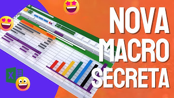 Nova Macro SECRETA do EXCEL: Como rodar uma Macro usando as CORES da célula e sem nenhum BOTÃO?