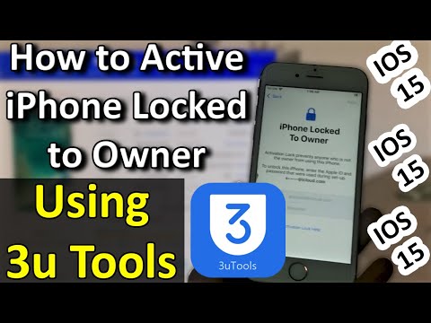 Video How to Activate iPhone iOS 15 Locked to Owner using 3u... - youtube