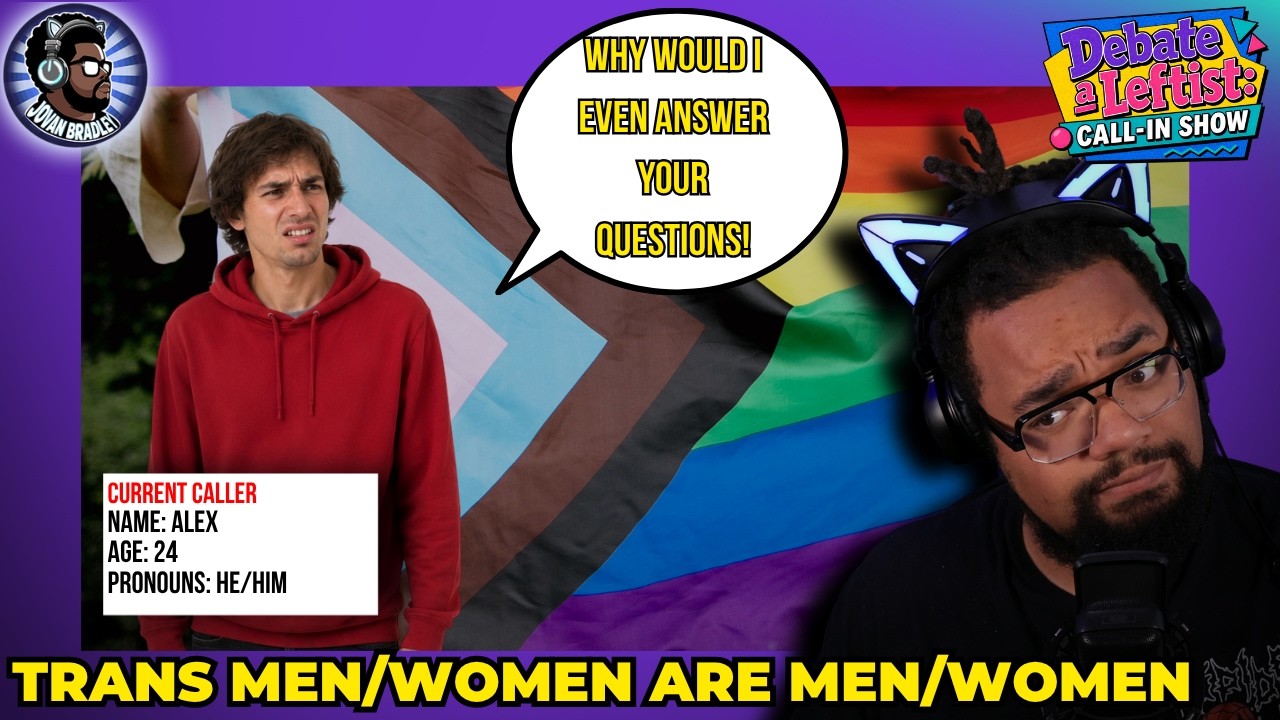 He has a MASSIVE CRASH OUT...so Jovan calls him back || JOVAN DEBATES