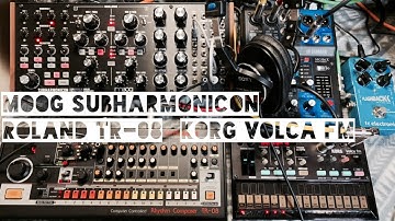 KORG VOLCA FM / MOOG SUBHARMONICON / ROLAND TR-08 【SYNTH JAM #13】
