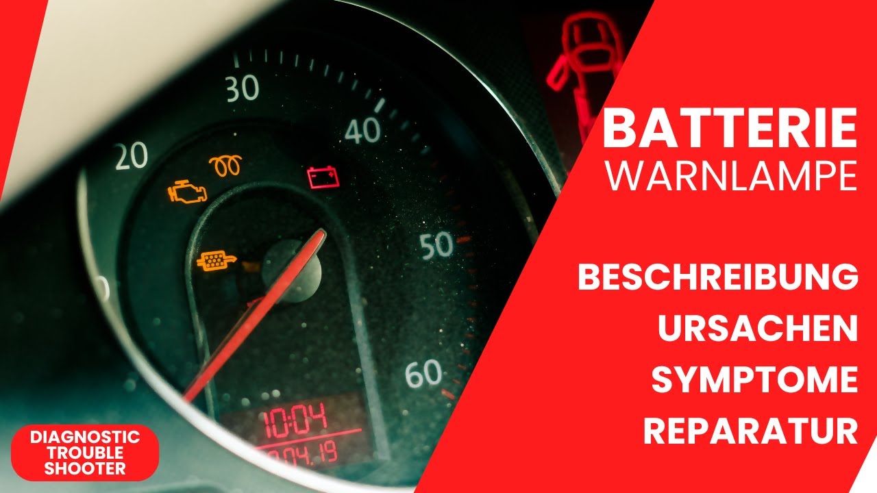 ⚙️ Batterielampe leuchtet? Alle Infos wann du handeln solltest – und wann es kritisch wird!