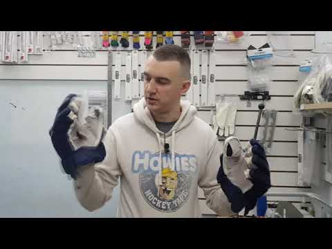 Вышивка на хоккейных перчатках