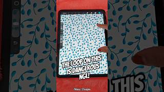 Seamless Pattern in under a minute! #shorts #trending #newtrend #procreate #tutorial #art