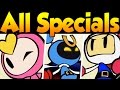 Super Bomberman R all Special Abilities | All Secret Characters Specials + Pretty Bomber