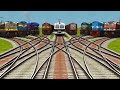 Indian Trains Caressing By Bumpy Forget Railraod Tracks// railworks 3 train videos