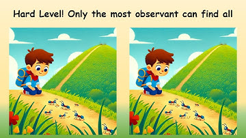 Spot the Difference Challenge! Try to find them all #7 (Hard Level)