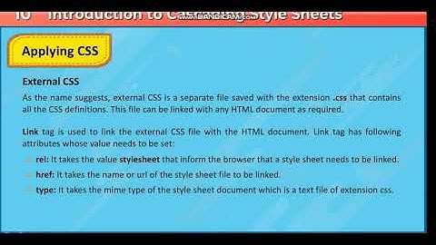 Class 7: Introduction to Cascading Style Sheets 1