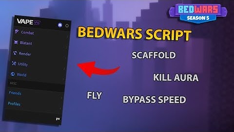 BedWars Script |  KillAura, Speed,Fly,Aimbot,etc  | Zyla Config