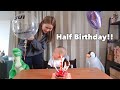 【㊗️!!６ヶ月】ハーフバースデー🎂ワンオペママの日常/コストコ日用品購入🛒 /ハイトーン歴4年目のヘアケア紹介👩🏼