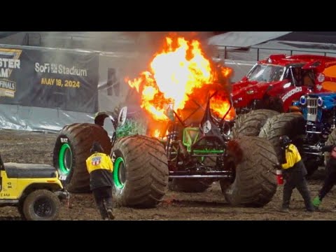 Monster Jam San Francisco 2024 SHOW 1 FULL SHOW