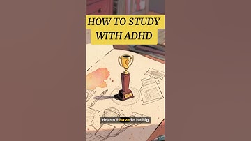 How to study with ADHD
