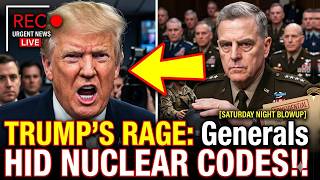 MILITARY REVOLT! Generals HIDE NUCLEAR CODES From Trump!!