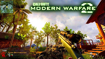 The "M40A3" SNIPER in MODERN WARFARE 2! 🔥 (MW2 IW4x GAMEPLAY)