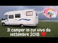 Vivere in camper: vi presento la mia casa su ruote ❤️🏡