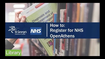 How to register for an NHS OpenAthens account